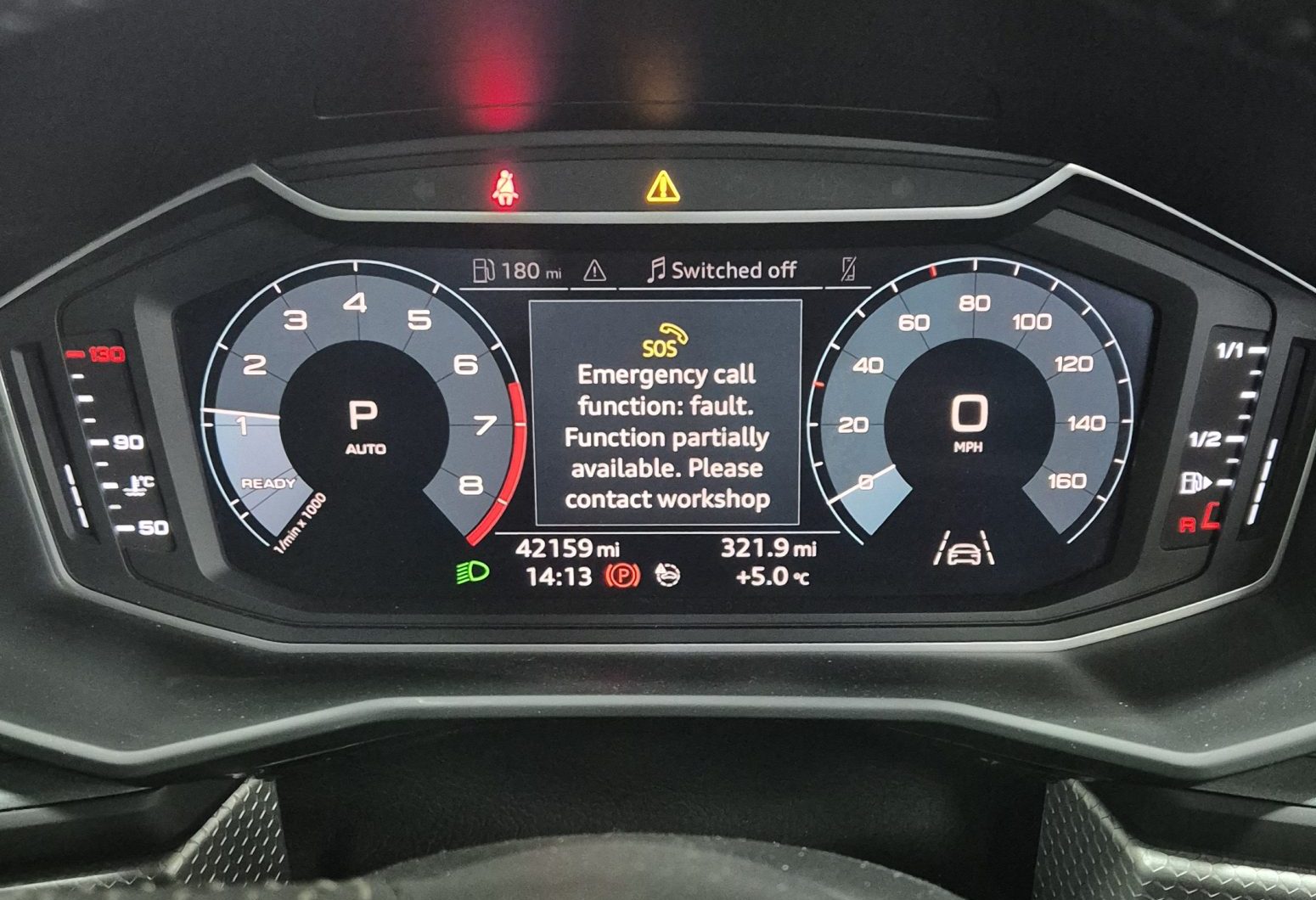 Audi SOS System B105413