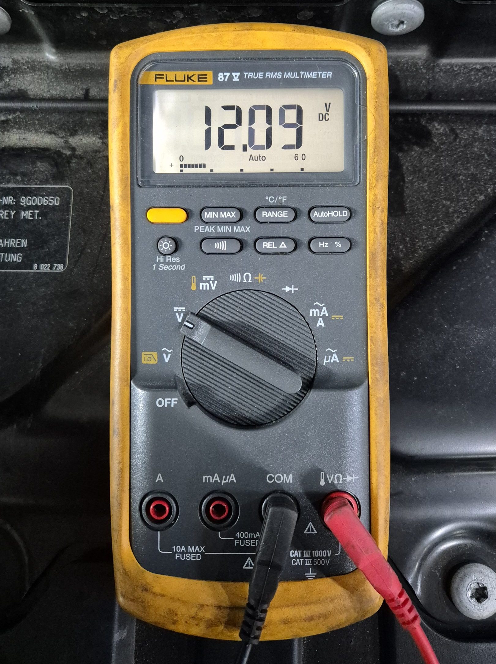 BMW Fault Code 030E0A