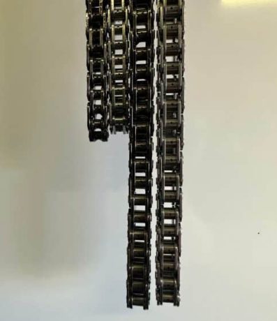 Removed timing chains from a Land Rover 2.0 Ingenium diesel engine